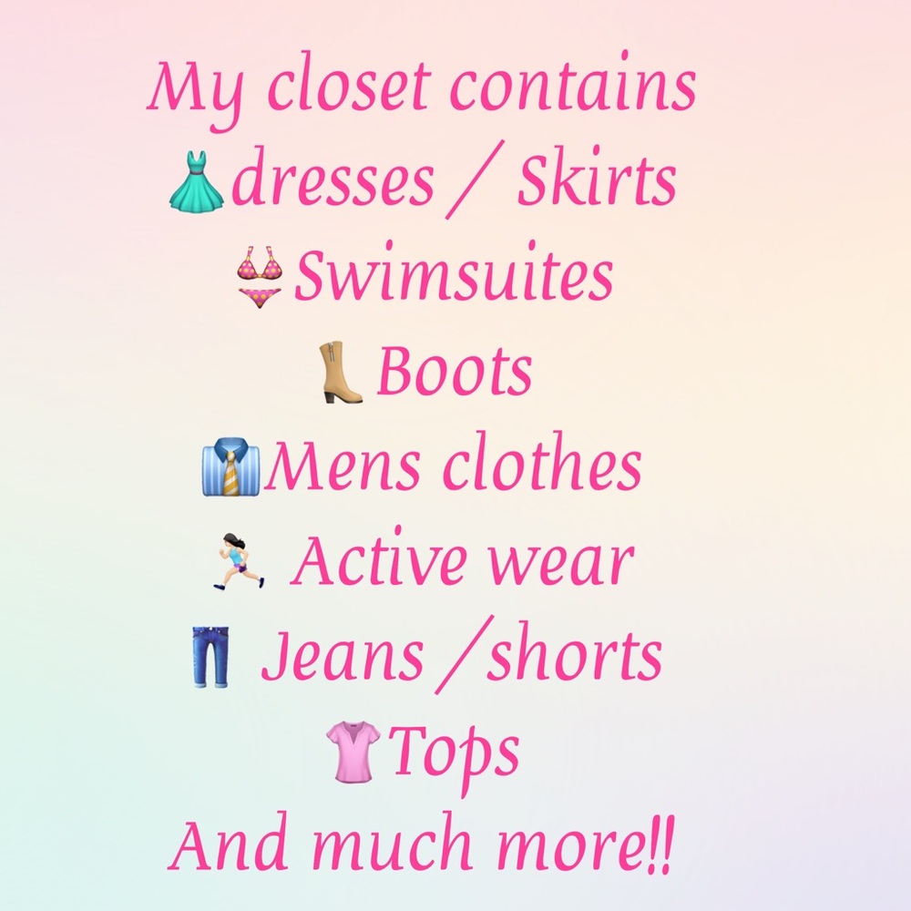 👗👔👚👖🏃🏻‍♀️👙Make me an offer💕💞💕